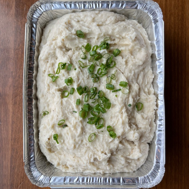 Garlic Whipped Mashed Potatoes.