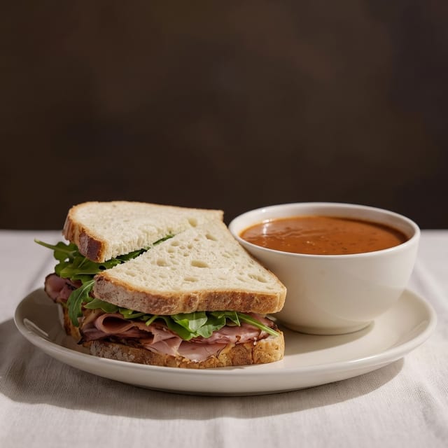 Ham on Sourdough.